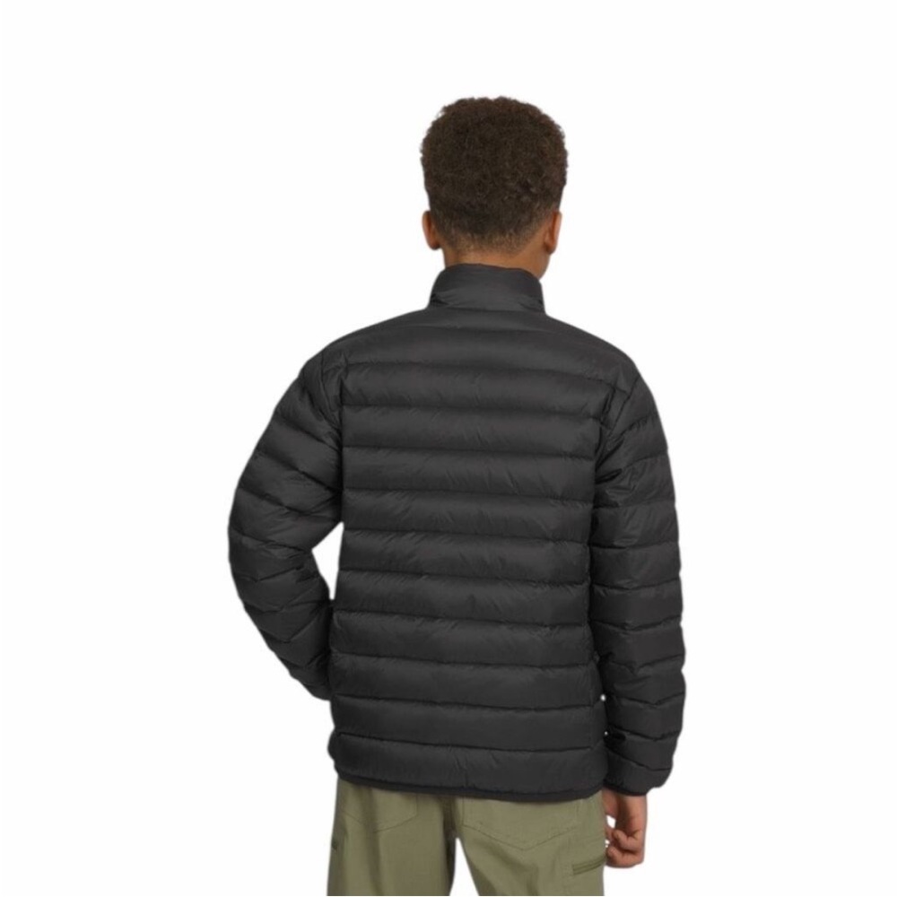 NWOT Eddie Bauer Boy Girl black Packable puffer storm repel 650 fill Medium 7/8 - Picture 4 of 16